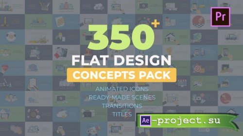 Videohive - Flat Design Concepts - 28481253 - Premiere Pro Templates