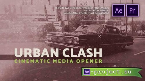Videohive - Urban Clash Cinematic Media Opener - 31161820 - Premiere Pro & After Effects Project