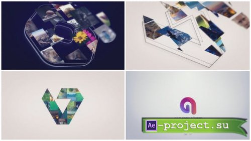 Videohive - Sketch Mosaic Logo Reveal - 31236453 - Project for After Effects