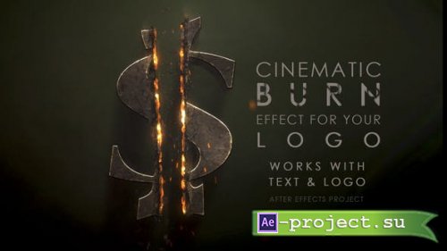 Videohive - Shatter Burn Logo - 30899408 - Project for After Effects