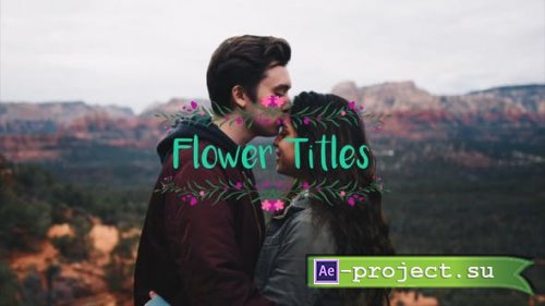Videohive - Flower Titles - 29666091 - Premiere Pro Templates