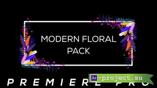 Videohive - Modern Flower Pack - 25568565 - Premiere Pro Templates