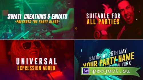 Videohive - Dance Party Promo - 21381289 - Project for After Effects