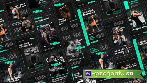Videohive - Sport Instagram Stories - 31259090 - Project for After Effects