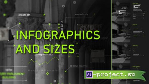 Videohive - Infographics and sizes - 23163526 - Project for After Effects