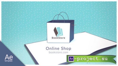 Videohive - Bookstore Logo - 31288078 - Project for After Effects