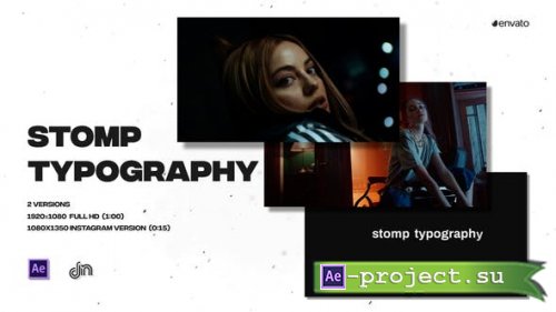 Videohive - Stomp Typography - 31285894 - Project for After Effects