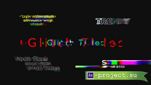 Videohive - Glitch Titles - 30952599  - Premiere Pro Templates