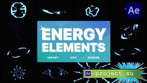 Videohive - Energy Elements | After Effects - 31326565 - Project & Script for After Effects