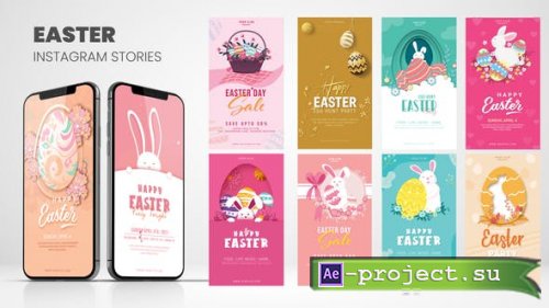 Videohive - Easter Instagram Stories B24 - 31331833 - Project for After Effects