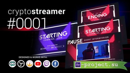 Videohive - CryptoStreamer #0001 - 31339385 - Project for After Effects