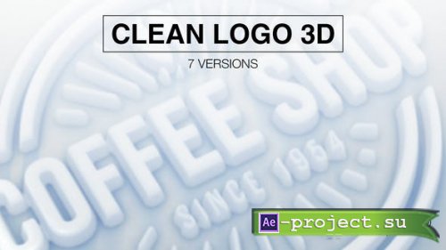 Videohive - Clean Logo 3D Reveal (7-Pack) - 28563738 - Project for After Effects
