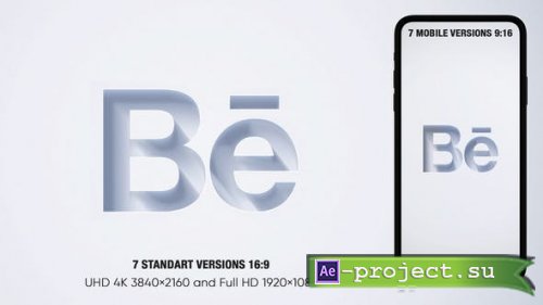 Videohive - Clean Logo Reveal (7 in 1) - 30806223 - Project for After Effects