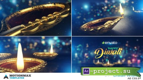 Videohive - Diwali Wishes - 24900160 - Project for After Effects