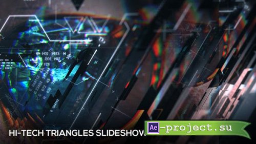 Videohive - Hi-Tech Triangles Slideshow - 20146034 - Project for After Effects