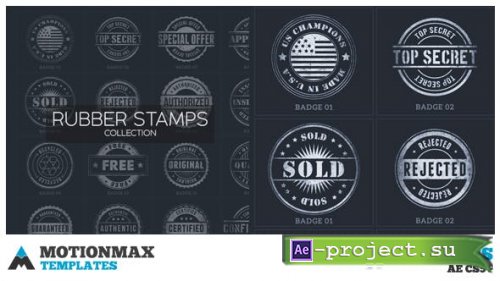 Videohive - Rubber Stamps - 20521325 - Project for After Effects