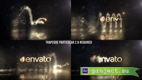 Videohive - Glowing Particals Logo Reveal 40 : Golden Particles 13 - 30715699 - Project for After Effects