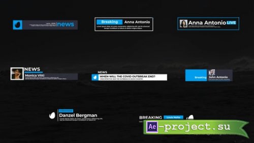 Videohive - News Lower Thirds Version 2 - 30142857 - Project for After Effects