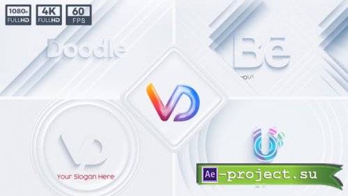 Videohive - Neumorphism Logo Animations Set - 31330435 - Project for After Effects