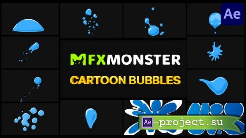 Videohive - Cartoon Bubbles | After Effects - 31349346 - Project & Script for After Effects