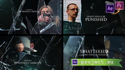 Videohive - Shattered Crime Thriller - Premiere PRO - 31305371 - Premiere Pro & After Effects Project