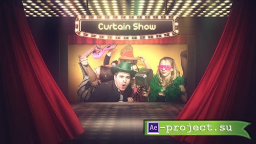 Videohive - Curtain Show - 19201461 - Project for After Effects