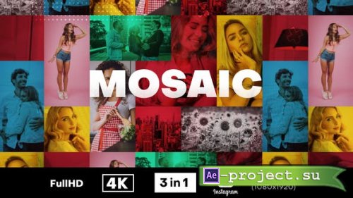 Videohive - Mosaic Fast Intro - 30930486 - Project for After Effects