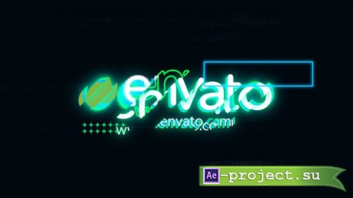 Videohive - Shape Glitch Logo - 19431061 - Project for After Effects