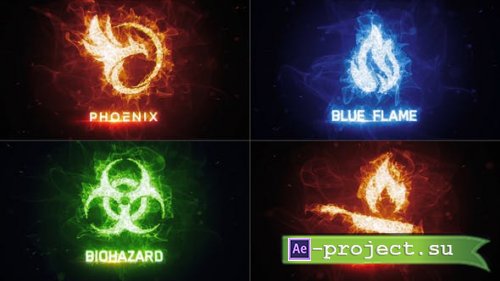 Videohive - Particle Fire Energy Logo Reveal - 30471318 - Project for After Effects