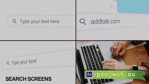 Videohive - Search Screens - 31390714 - Project for After Effects