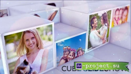 Videohive - Cube Slideshow - 13180994 - Project for After Effects