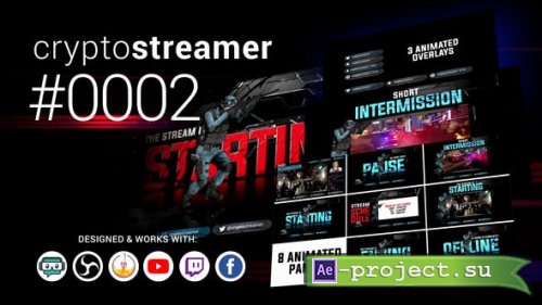 Videohive - CryptoStreamer #0002 - 31383793 - Project for After Effects