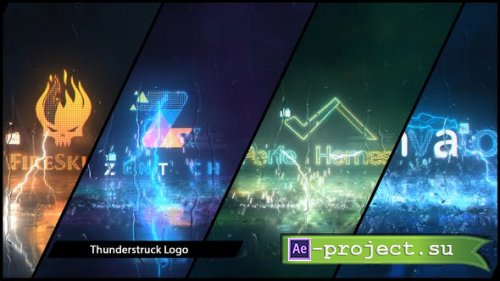 Videohive - Thunder Impact Logo - 31399933 - Project for After Effects