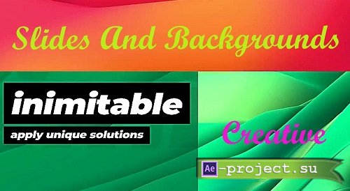 Slides And Backgrounds Creative 872740 - Project for After Effects