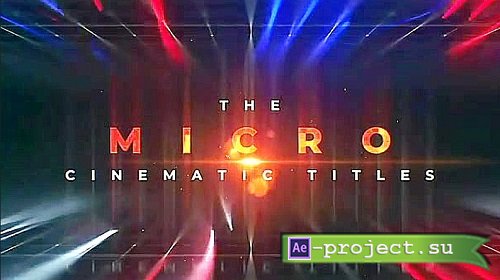 Micro Cinematic Titles 16328982 - Project for After Effects