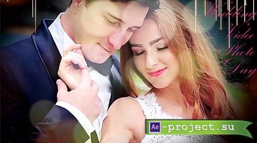 Wedding Video - Wedding Day - Wedding Photo Slideshow 15429480 - Project for After Effects