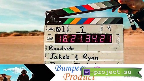 Bumpers Product Promo 16252380 - Project for After Effects