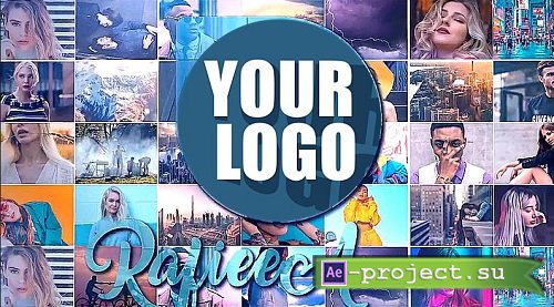Video Wall Logo Reveal 16270980 - Project for After Effects