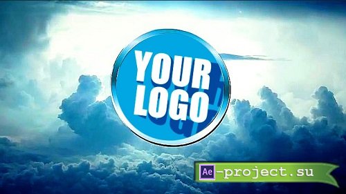 Modern Intro Sky Logo - Project for After Effects