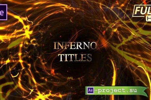 Videohive - Inferno Ember Fire Titles - 24803041. 