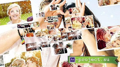 Wedding Beautiful photo wall 1446637 - Project for After Effects
