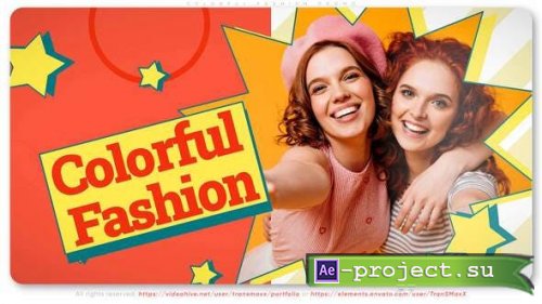 Videohive - Colorful Fashion Promo - 31423245 - Project for After Effects