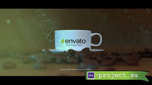 Videohive - Coffee Logo Opener - 28743756 - Project for After Effects