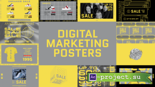 Videohive - Digital Marketing Posters - 30955119 - Project for After Effects