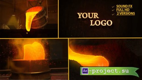Videohive - Metal Logo - 22373256 - Project for After Effects