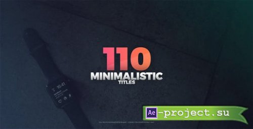 Videohive - Clean Titles Package - 20411247 - Project for After Effects