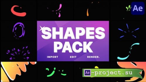 Videohive - Liquid Shapes Pack | After Effects - 31462028 - Project & Script for After Effects