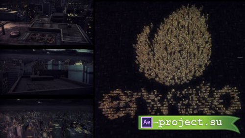 Videohive - Dark City Logo Intro - 21223646 - Project for After Effects