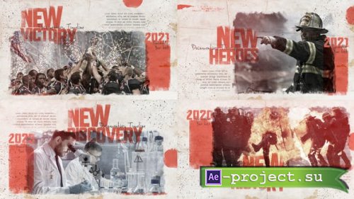 Videohive - New History - Documentary Timeline - 31495889 - Project for After Effects