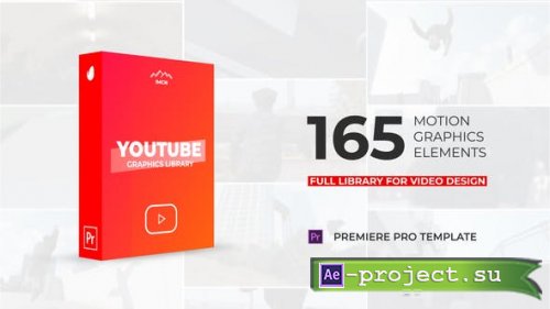 Videohive - Youtube Motion Library | Essential Graphics | Mogrt - 23478049 - Premiere Pro Templates